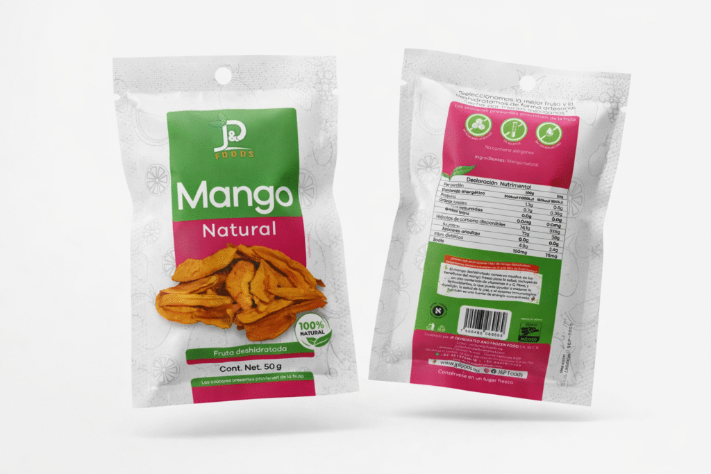 mango natural carrete blanco